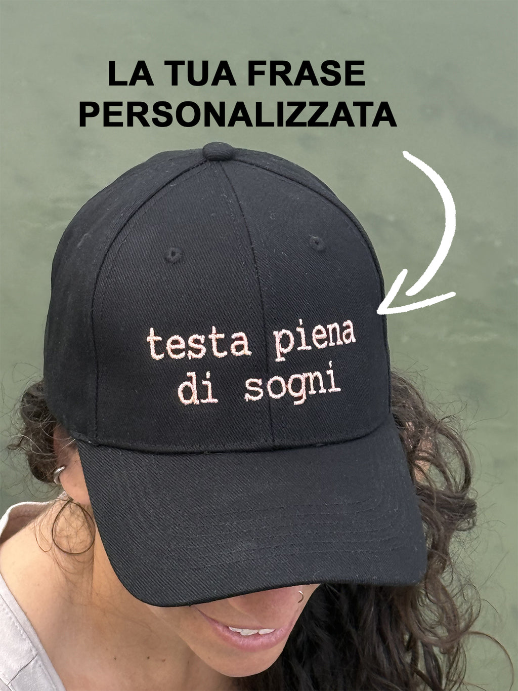 CAPPELLO VISIERA RICAMATO