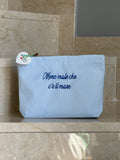 POCHETTE FRASE RICAMATA