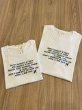 T-SHIRT "VORREI PORTARTI AL MARE"