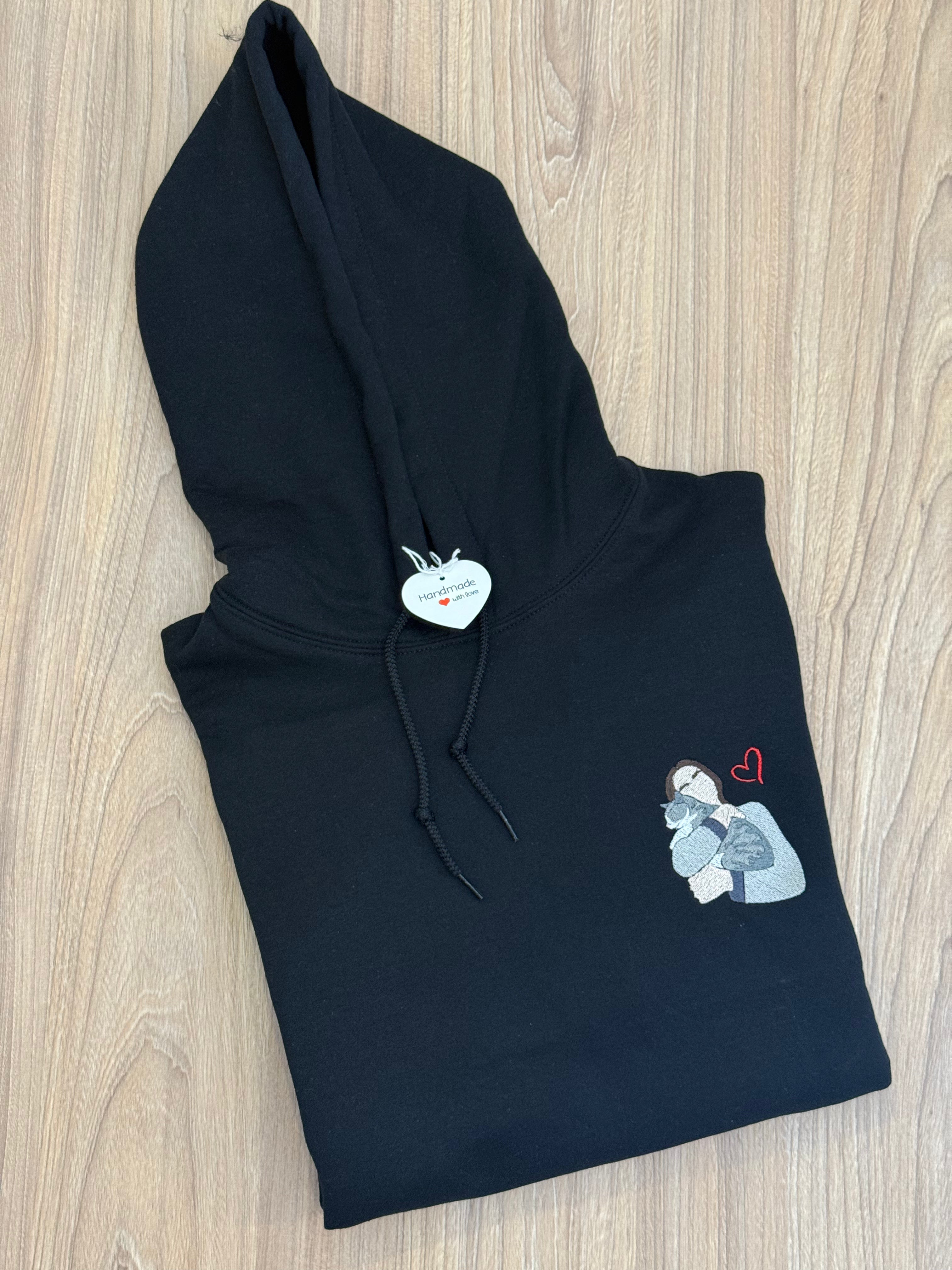 FELPA CON RICAMO DA FOTO