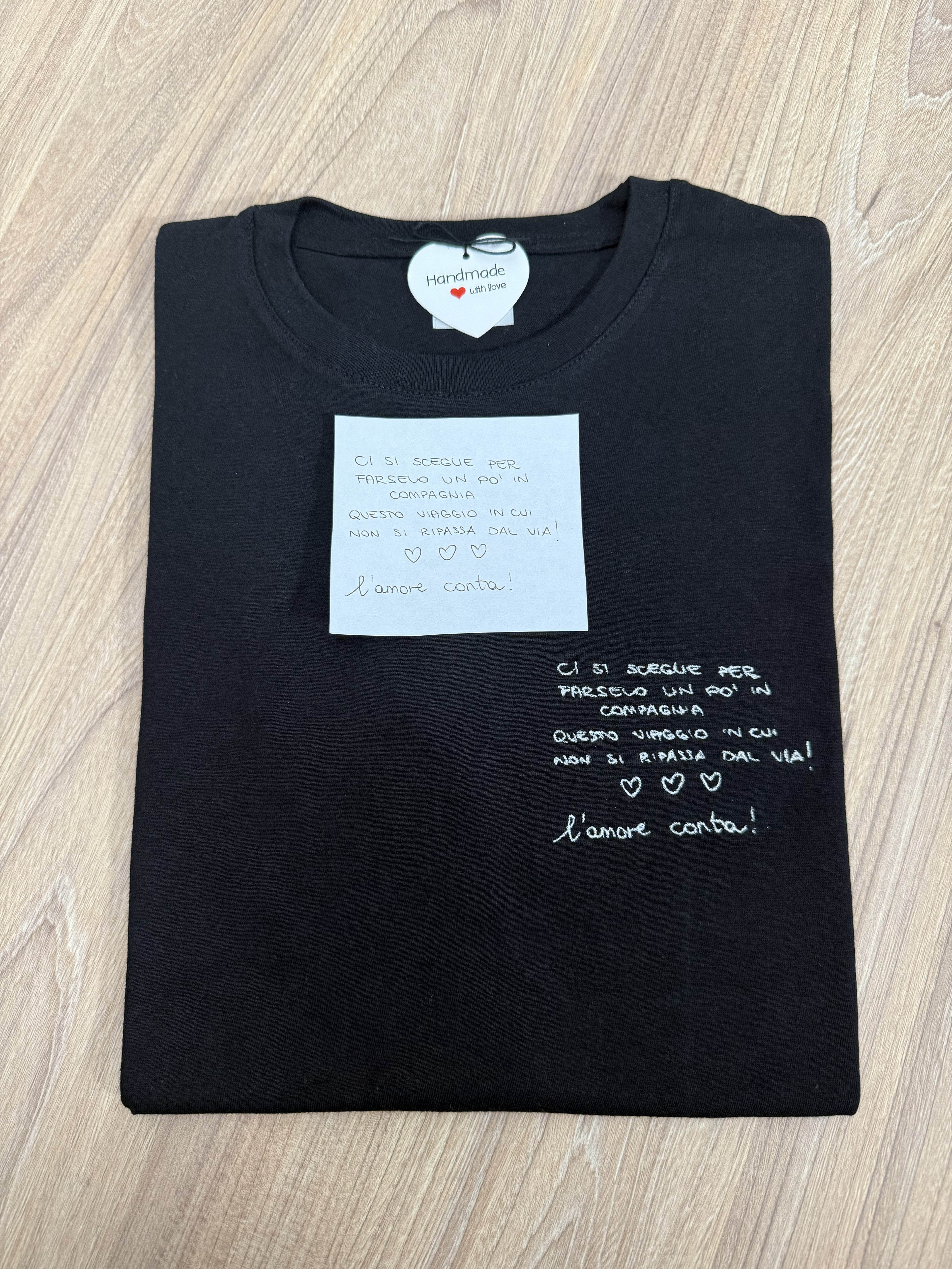 T-SHIRT/FELPA DA CALLIGRAFIA