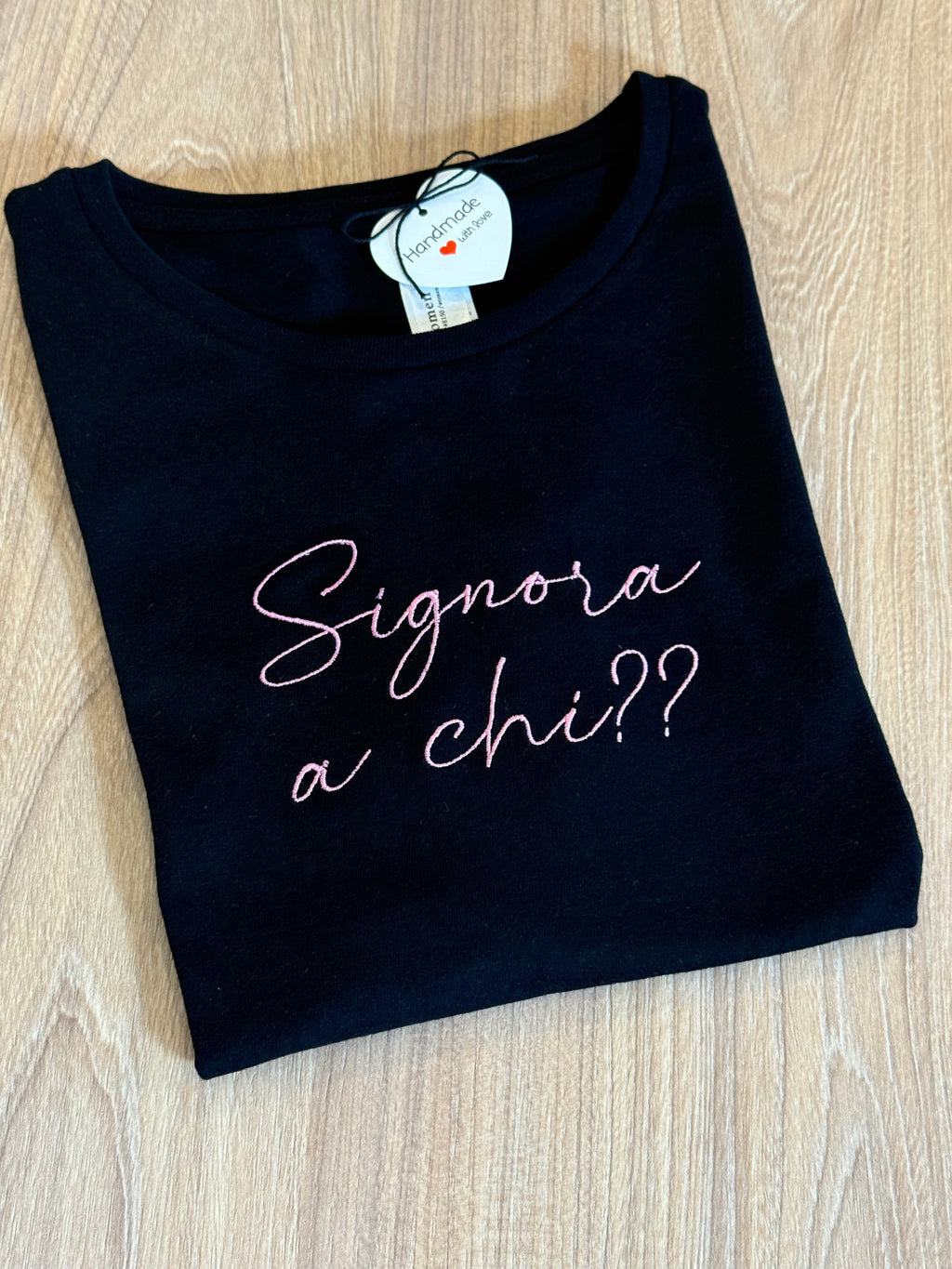 T-SHIRT/ FELPA CON FRASE