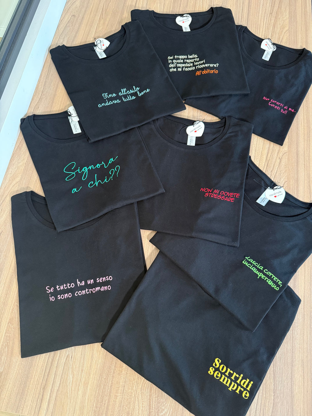 T-SHIRT/ FELPA CON FRASE