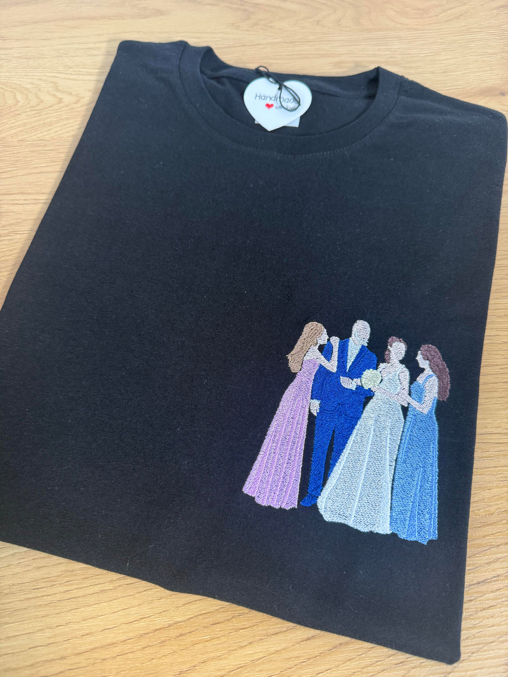 T-SHIRT CON RICAMO DA FOTO