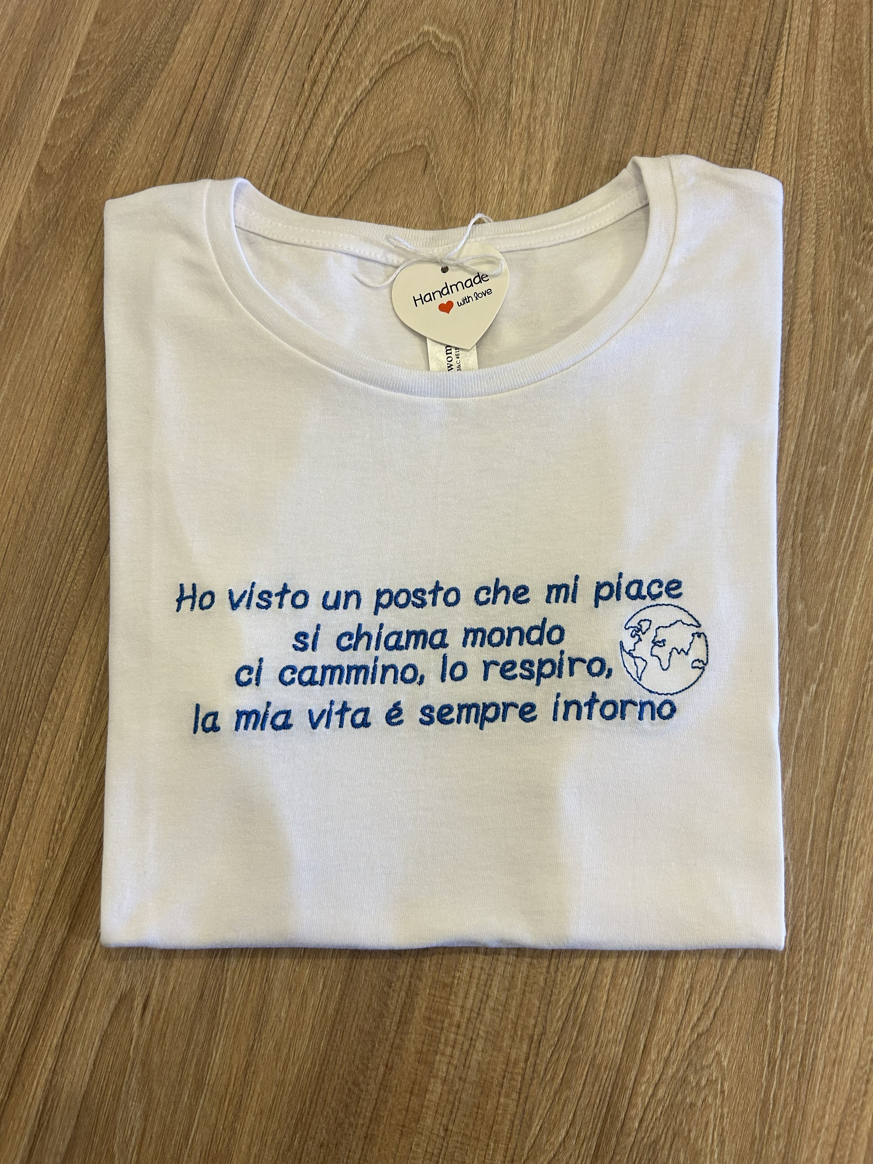 T-SHIRT  "HO VISTO UN POSTO CHE MI PIACE"