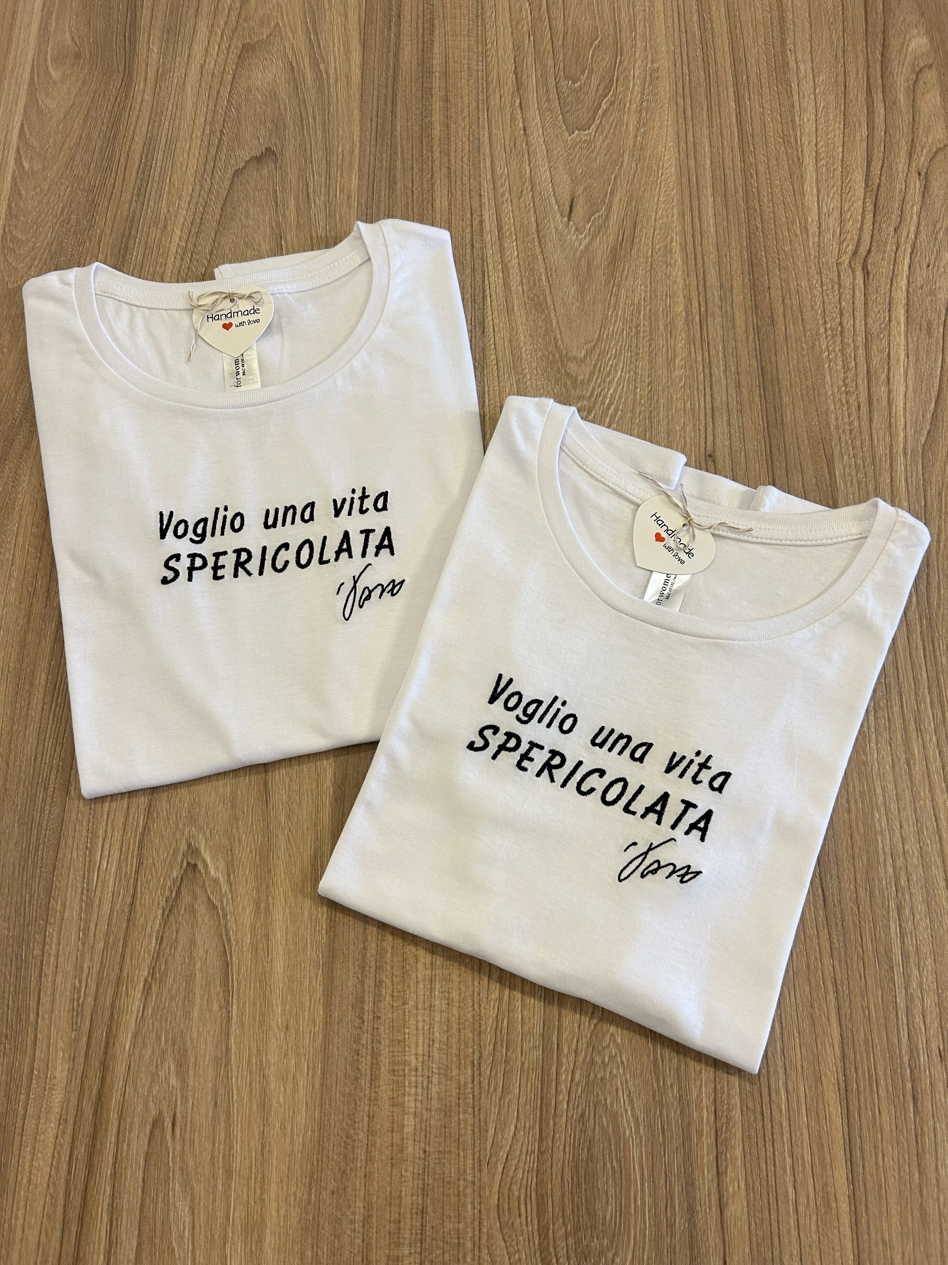 T-SHIRT  "VITA SPERICOLATA"
