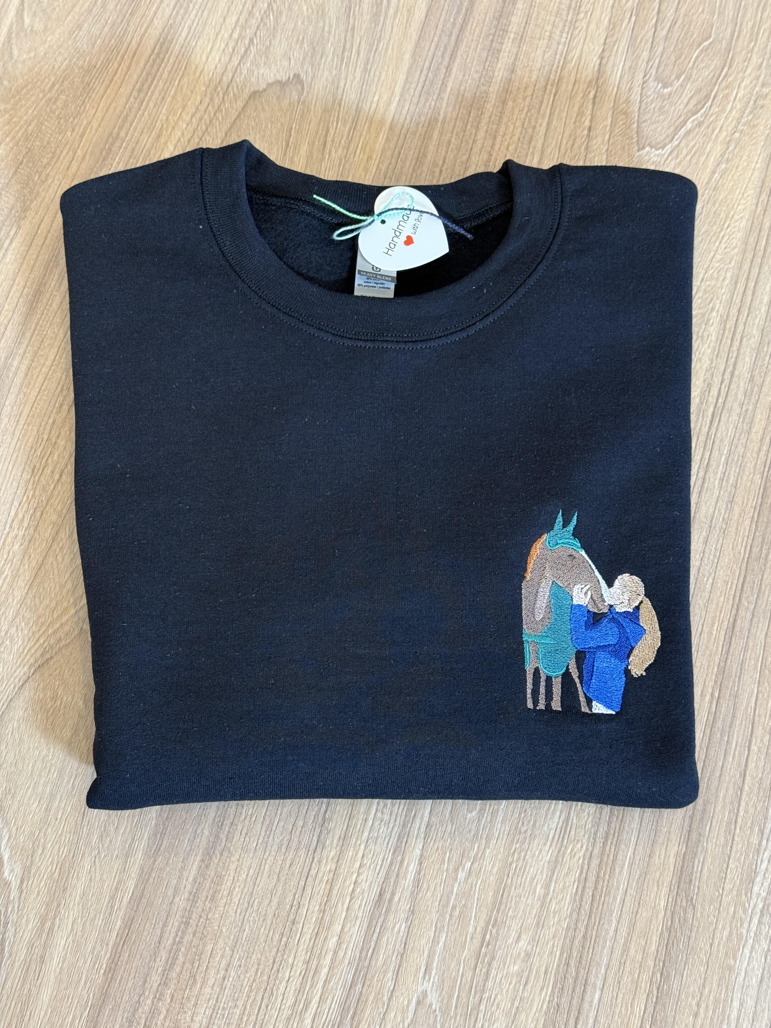 FELPA CON RICAMO DA FOTO